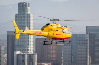 DHL Helicopter to Deliver Urgent Documents