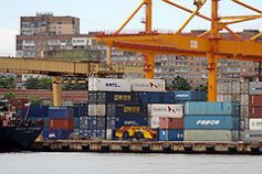 Динамика грузооборота китайских портов за январь-апрель
