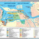 Схема морского порта Санкт-Петербург